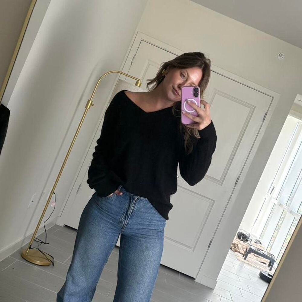 Vintage  j crew cashmere vneck